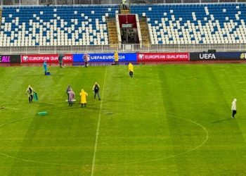 Reshjet ‘non-stop’ në Prishtinë, ja gjendja aktuale e stadiumit “Fadil Vokrri”