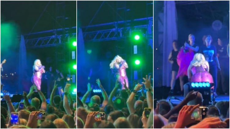 VIDEO/ Me 3 qepje në fytyrë, ja si është gjendja e Bebe Rexhës pasi u godit…