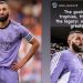 Benzema shpërndan postimin që konfirmon lamtumirën e tij