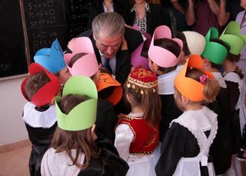 1 Qershori, Berisha uron fëmijët: Meritojnë një të ardhme të ndritur