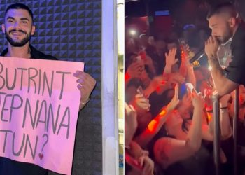 “O Butrint a të jep nëna në katund?”, reagimi epik i këngëtarit