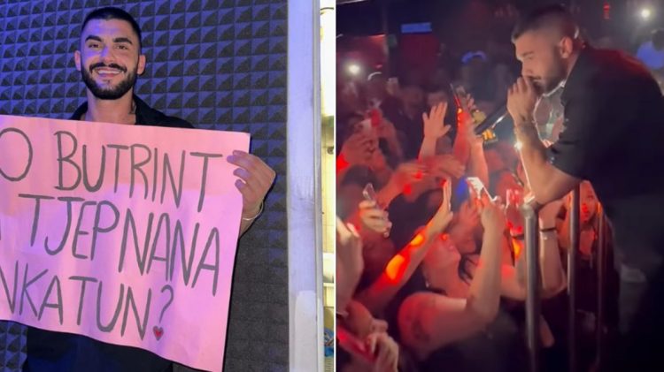 “O Butrint a të jep nëna në katund?”, reagimi epik i këngëtarit