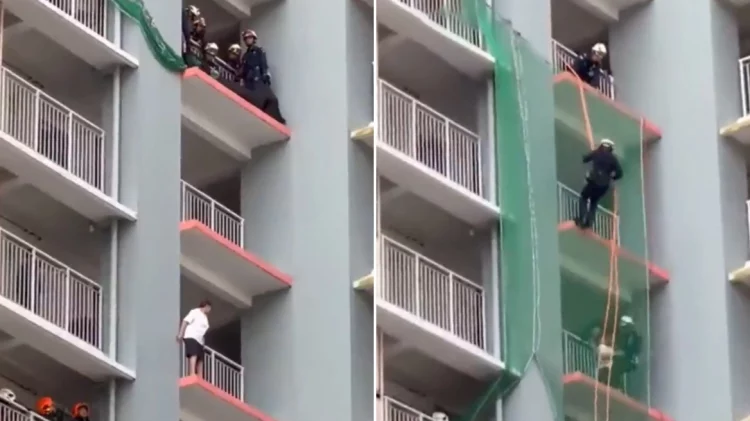 Operacioni i shpëtimit bëhet viral, zjarrfikësit shpëtojnë një grua 74-vjeçare në pak sekonda