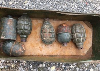 Zbulohen 30 granata nga lufta e dytë botërore në Këlcyrë