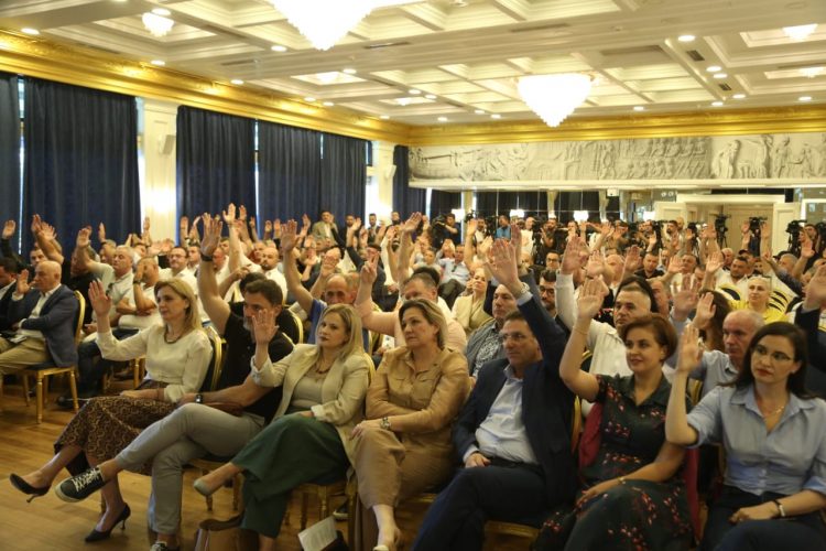 PD zyrtare mbledh Këshillin Kombëtar, 124 anëtarë të përjashtuar