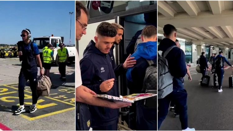 Dardanët arrijnë në Budapest për përballjen me Bjellorusinë