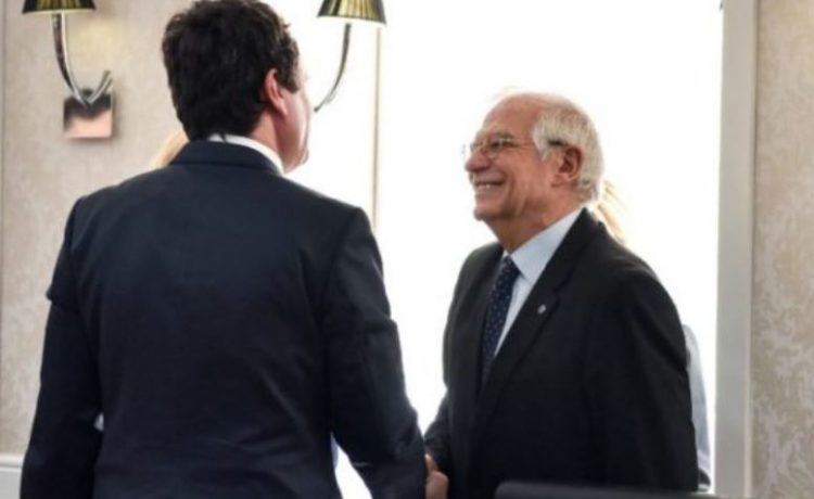 Bruksel, nis takimi bilateral Kurti-Borrel