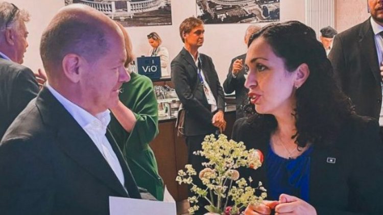 Osmani takohet me kancelarin dhe presidentin gjerman, diskutojnë për situatën në veri