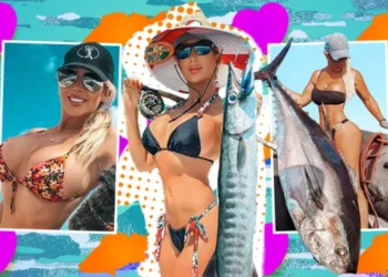 Peshqit “e hanë karremin e saj me qejf”, Lauren ngre temperaturat me fotot “pikante”