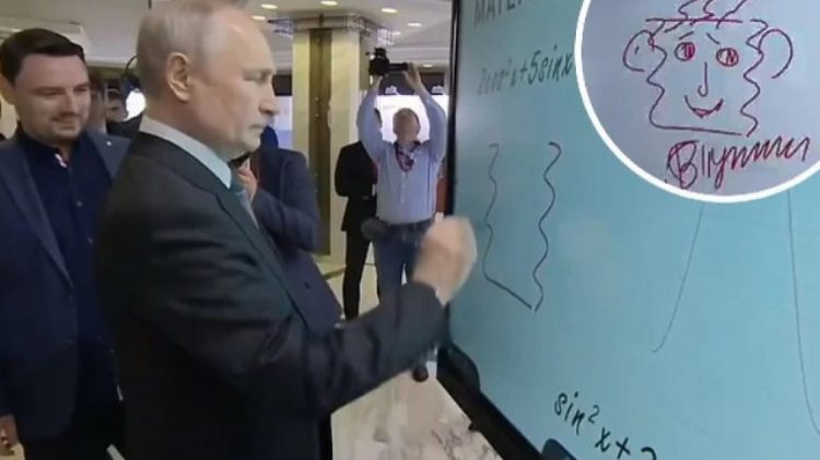 VIDEO/ Rama nuk është i vetmi, Putin tregon talentin e tij në pikturë