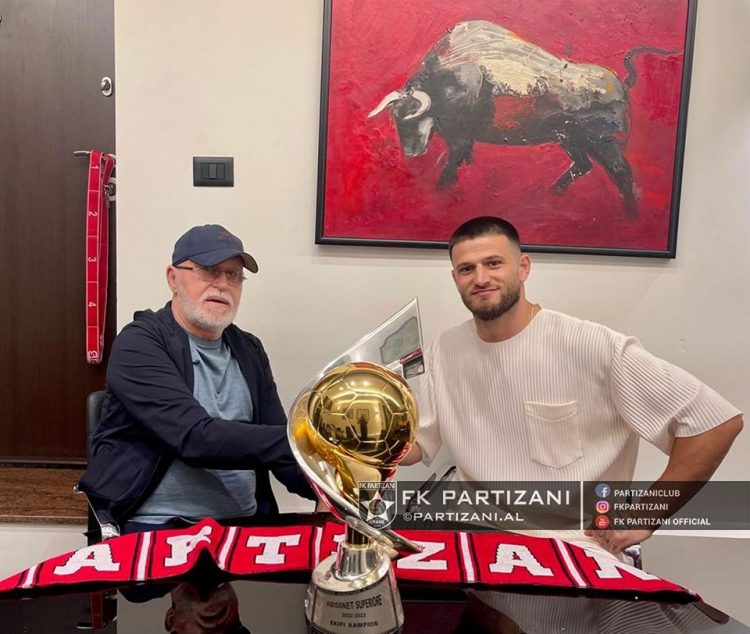 Partizani blindon kapitenin, Telushi firmos kontratën me ‘demat’