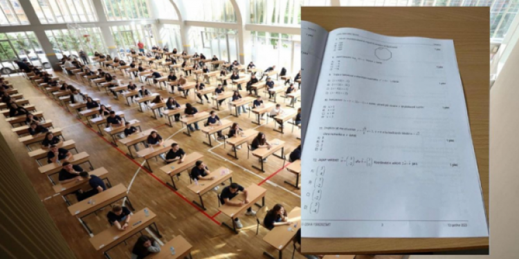 20 minuta pas provimit, publikohet edhe teza e matematikës