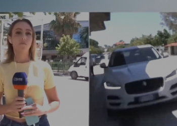 VIDEO/ Raportuan aktivitetin në Rrogozhinë, kërcënohet gazetarja live