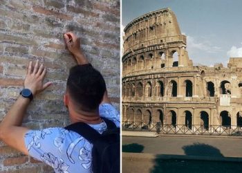 Dëmtoi murin e Koloseut, turisti i arrestuar kërkon ndjesë për “gomarllëkun” e tij