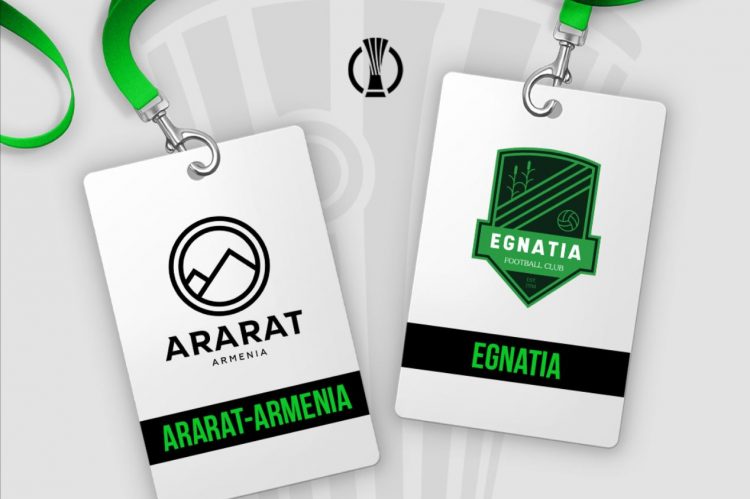 Ararat vs Egnatia, ja formacionet zyrtare