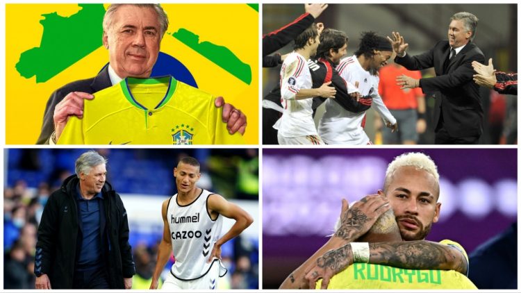 “Ku shkon ai, vijnë titujt”, i gjithë Brazili i dashuruar pas Ancelottit