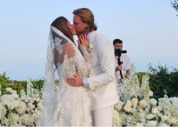 Modelja shqiptare martohet me ceremoni përrallore (FOTO LAJM)