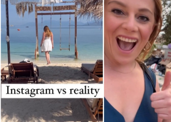 Instagram VS realitet/ Turistja i nxjerr “bojën” Ksamilit