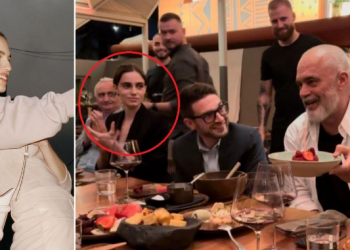 Kush është modelja që mori gjithë vëmendjen në ditëlindjen e Ramës (FOTO LAJM)