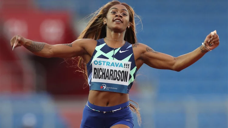 Atletja Richardson “plumb” në garën e 100 metërshit, shënon rekordin fantastik (VIDEO)