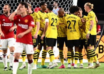 Spektakël me pesë gola, Dortmund mposht Manchester United