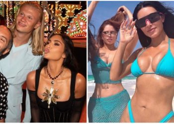 Haaland fotografohet me motrat Kardashian, do e ndjekë mallkimi?