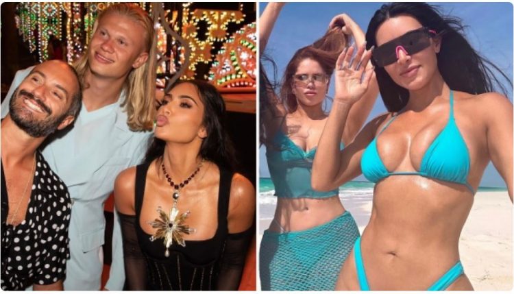 Haaland fotografohet me motrat Kardashian, do e ndjekë mallkimi?