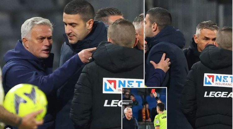 U konfliktua me Mourinhon, arbitrit italian i ndodh “më e keqja”