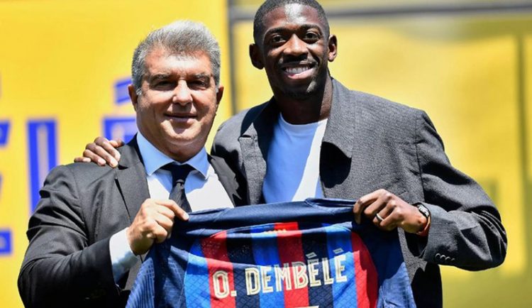 Barcelona kërkon të blindojë Dembele