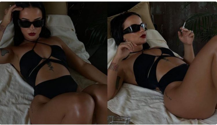 Rina Balaj sjell foto provokuese nga shtrati