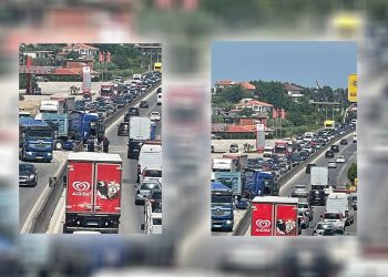Aksident në autostradën Tiranë-Durrës, përplasen 2 kamionë