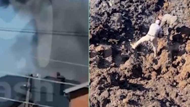 ‘Shpërthim’ pranë aeroportit ushtarak rus, këshilltari ukrainas poston videon