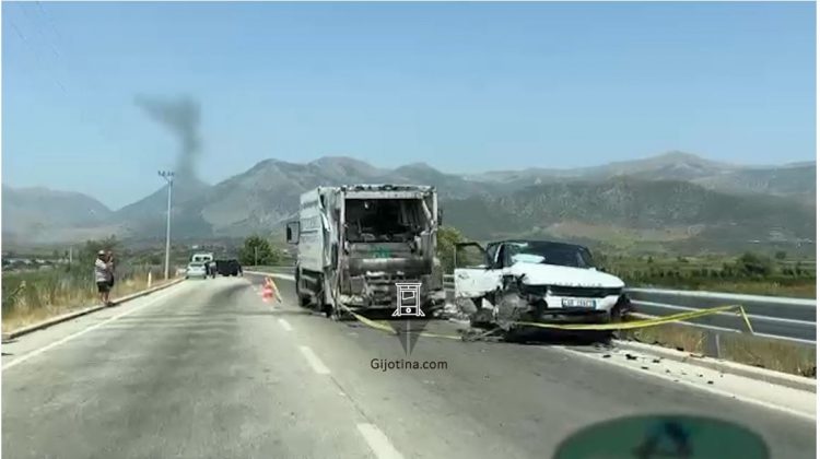 Aksident i rëndë në aksin Delvinë-Kardhiq, nuk dihet për të lënduar