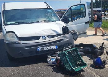 Aksident i rëndë në Lezhë-Shkodër/ Makina përplas motorin, ndërron jetë 78-vjeçari