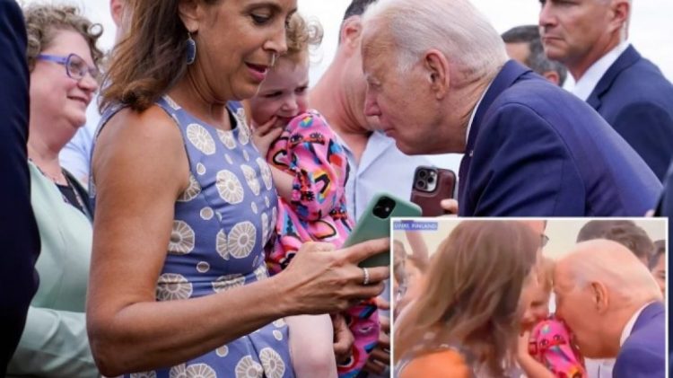 VIDEO/Vajza e vogël kalon momente te sikletshme kur Biden e ‘kafshon’