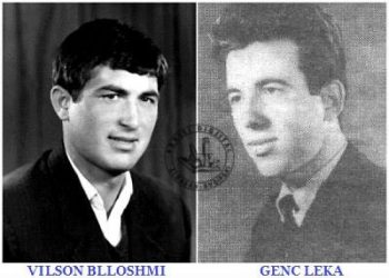 46 vjet nga pushkatimi i martirëve, Vilson Blloshmi dhe Genc Leka