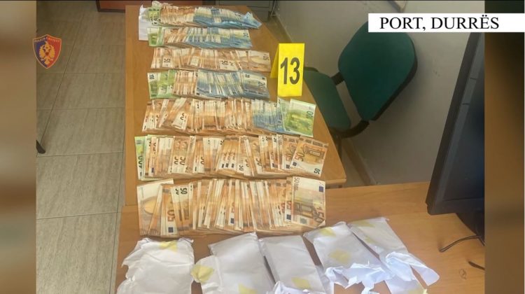 VIDEO/ Sekuestrohen 44 mijë euro të padeklaruara, një i arrestuar