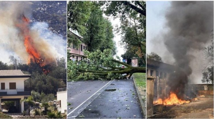 Stuhi dhe zjarre, Italia drejt gjendjes së jashtëzakonshme