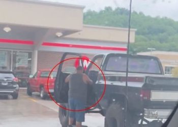 Filmohet skena qesharake në një karburant (VIDEO)