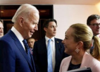 Giorgia Meloni në Uashington, takohet me Joe Biden