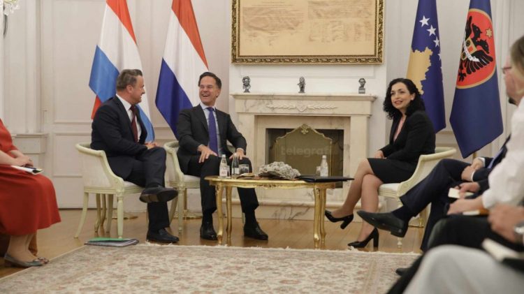 Osmani takon Rutte dhe Bettel: Të përkushtuar për t’i tejkaluar sfidat