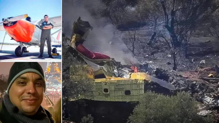 9 sekondat fatale të rrëzimit të Canadair, Greqia 3 ditë zi kombëtare