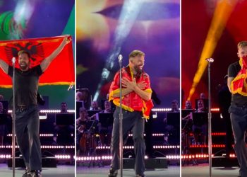 “Ju dua Tirana”, Ricky Martin puth flamurin shqiptar në koncert