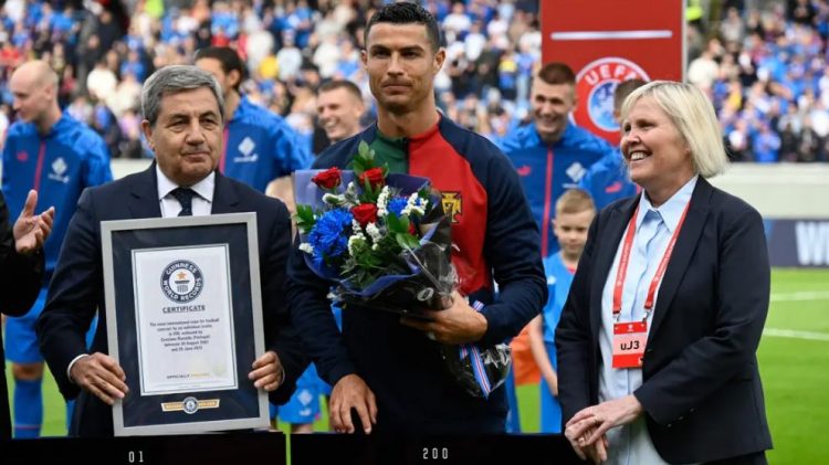Cristiano Ronaldo fiton një tjetër titull rekord botëror në Guinness