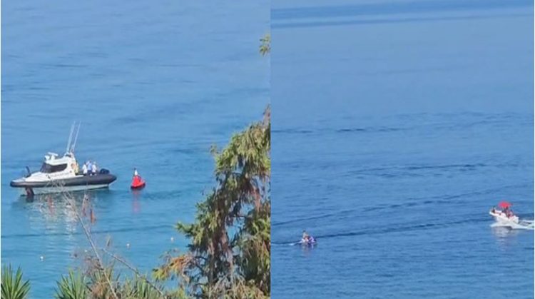 Si macja me miun/ Sapo policia largohet, skafet shfaqen në breg…