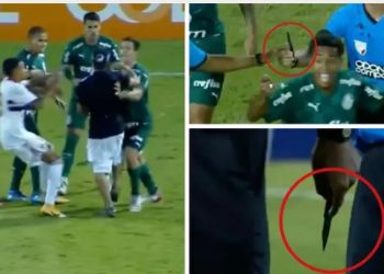 Çudi në futbollin për fëmijë, prindi tenton të godasë me thikë prindin rival