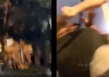 VIDEO/ Ultrasit e Tiranës dhe Beshiktash përleshen me sende të forta