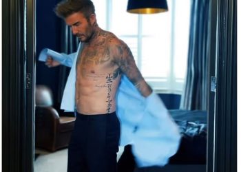 Beckham zhvishet për të treguar fizikun muskuloz