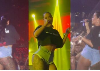 Dafina Zeqiri shfaq të pasmet në performancën e re