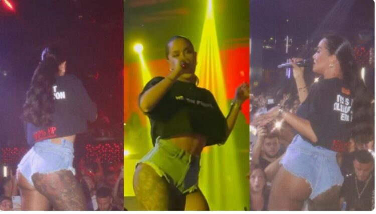 Dafina Zeqiri shfaq të pasmet në performancën e re